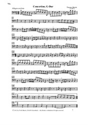 Concertino, G-Dur, Cello (+ Kontrabass ad lib.)
