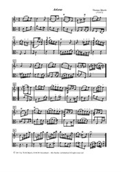 Arioso, d-moll, für Violine und Viola