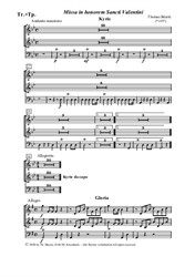 Missa in honorem Sancti Valentini - Trompeten in C + Pauken